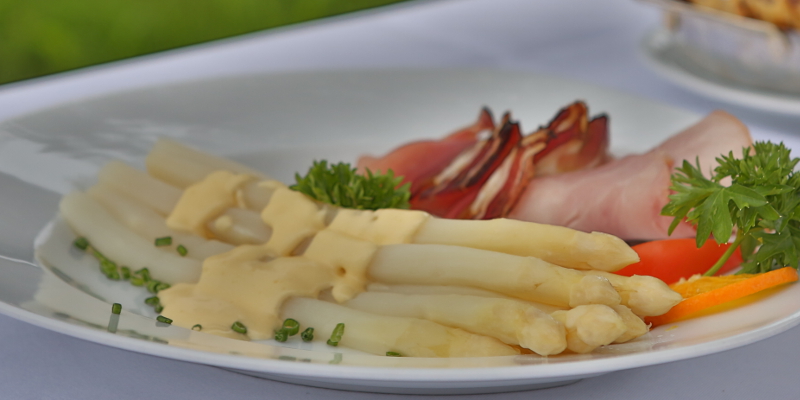 Spargelplatte